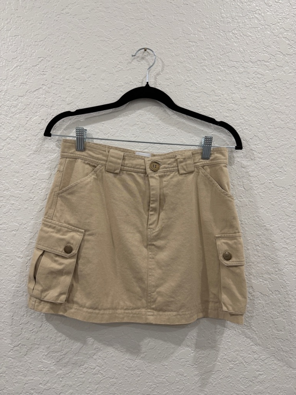 Princess Polly Tan Cargo Pocket Mini Skirt